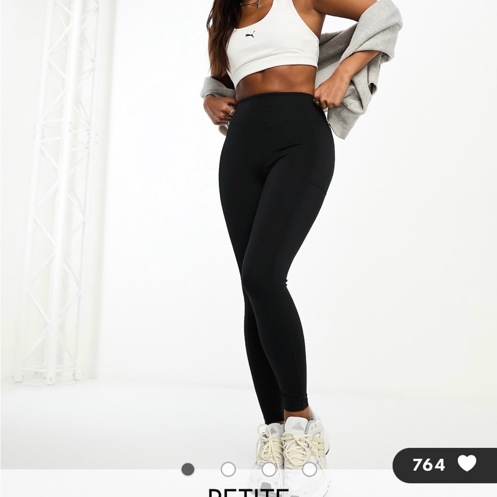 Women's Black High-Waisted Leggings
